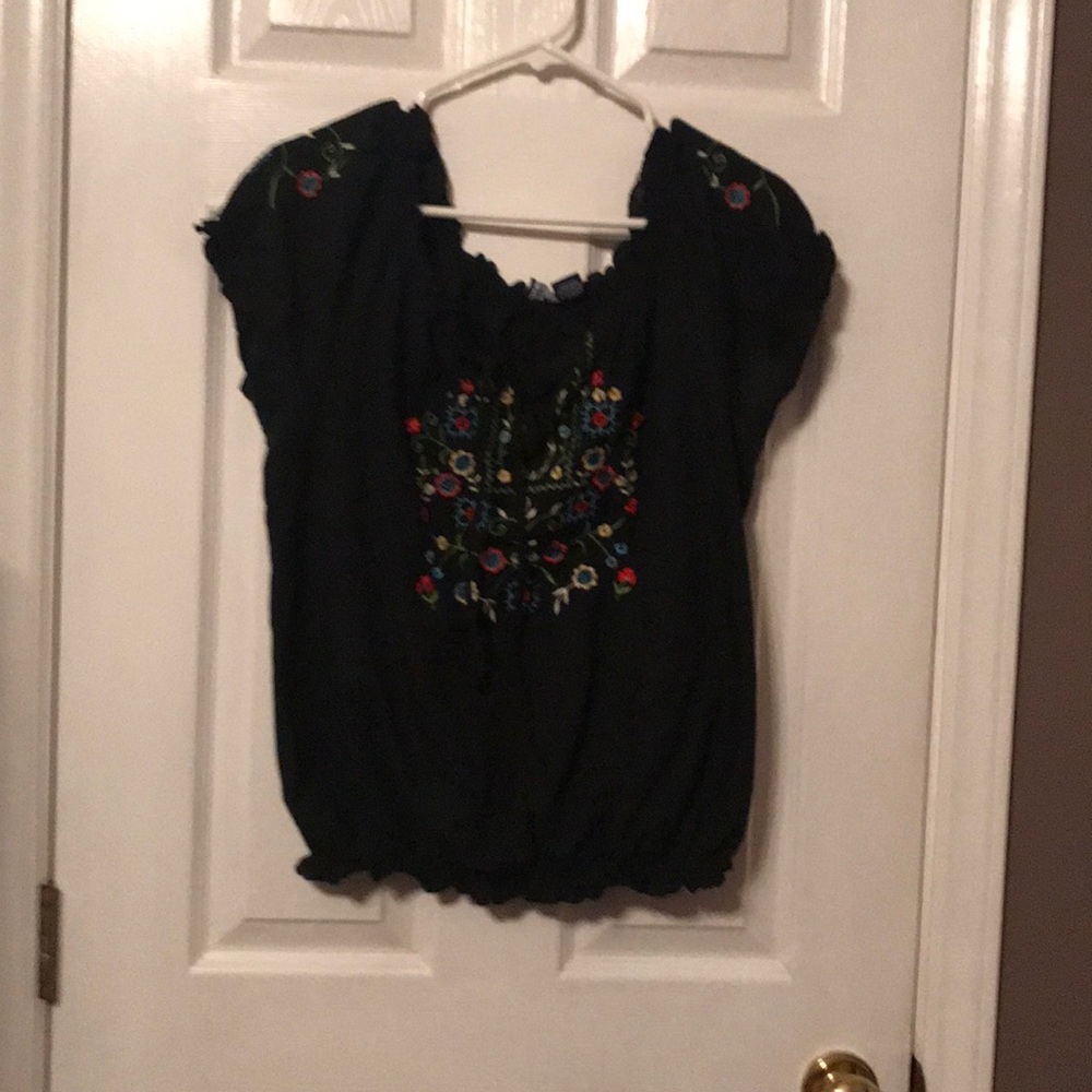 Off the shoulder blouse